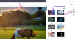 הגדרת תמונה כרקע בדף נחיתה